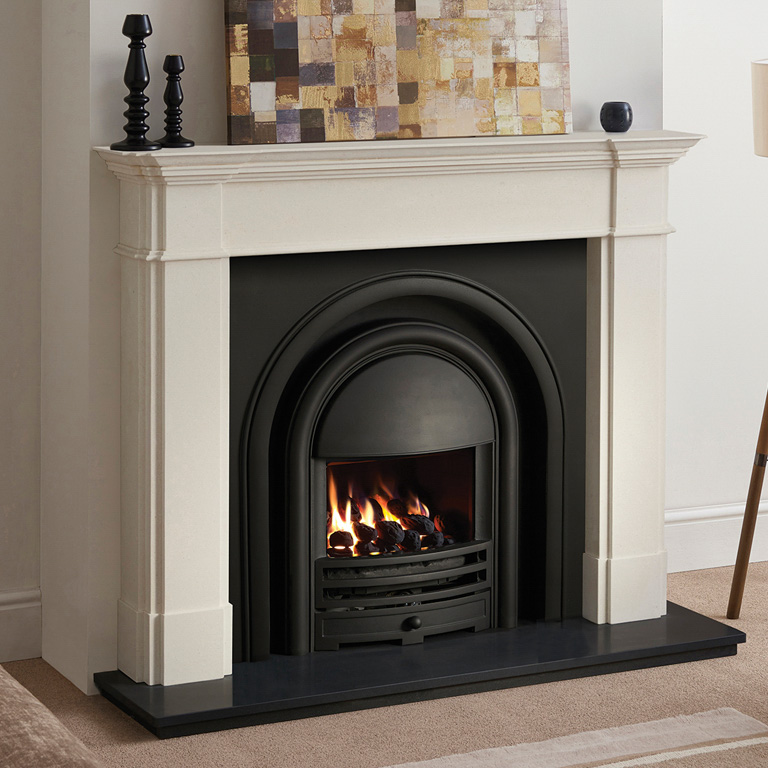 Capital Provident HE, inset gas fire